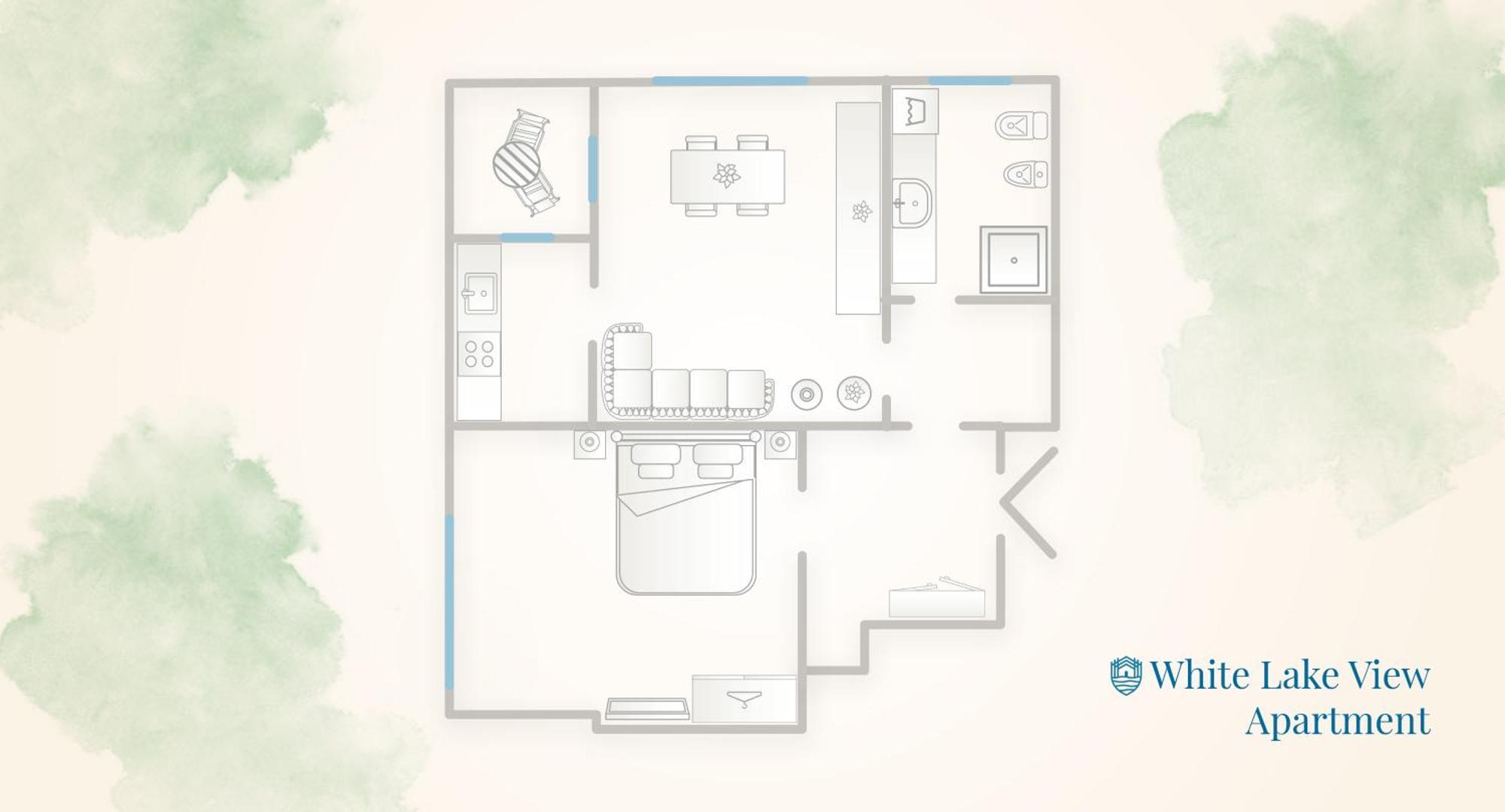 White Lake View Apartment By Rent All โกโม ภายนอก รูปภาพ